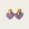 Coeur Tombants Earrings