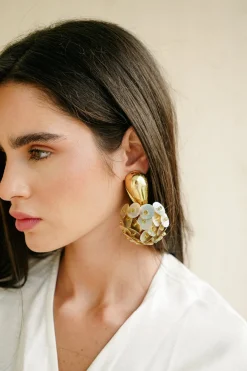 Ecorces De Cerisier Earrings