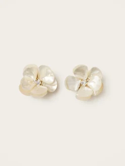 Fleur Blanche Earrings