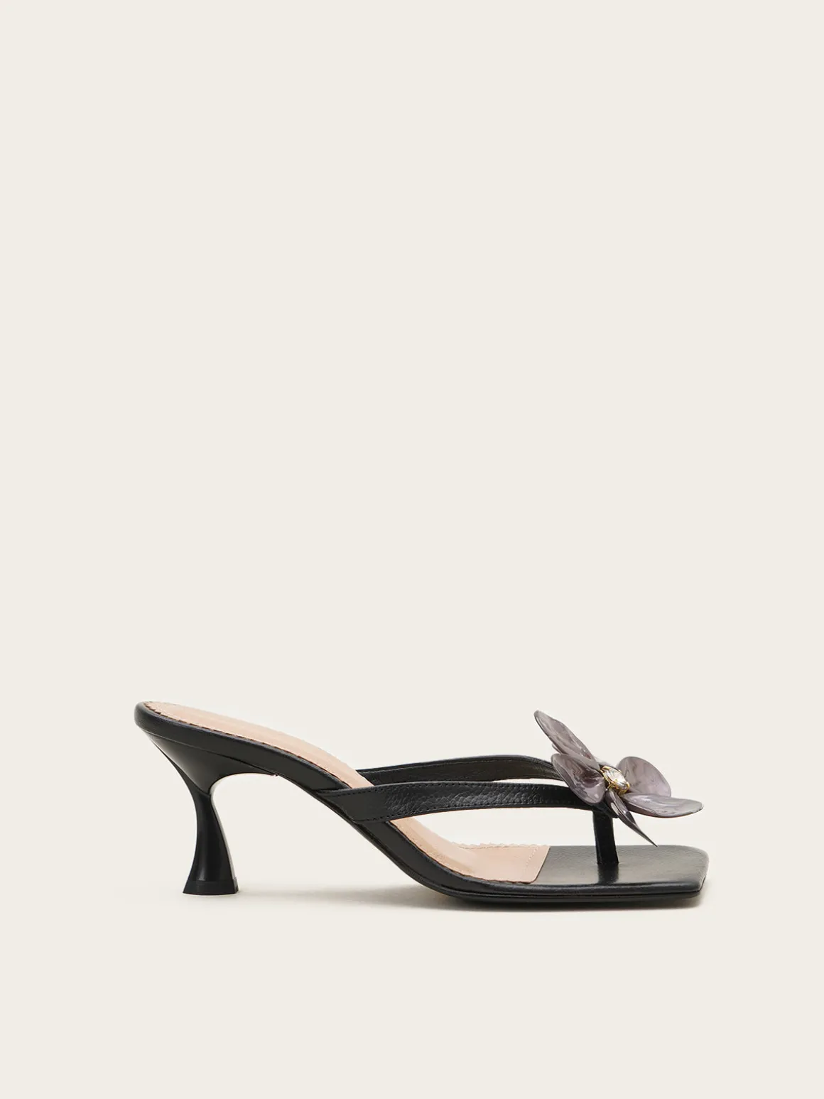 Fleurs Blanches Sandals