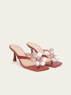 Fleurs Blanches Sandals