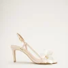 Fleurs Blanches Slingbacks