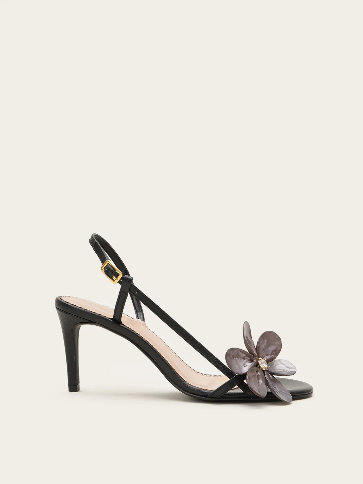Fleurs Blanches Slingbacks