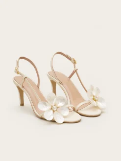 Fleurs Blanches Slingbacks