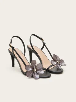Fleurs Blanches Slingbacks