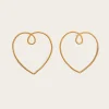 Heart Of Gold Earrings
