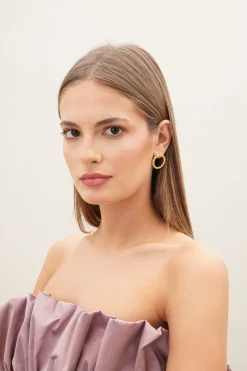 Mini Circle Earrings