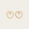 Mini Heart Earrings