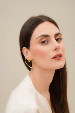 Mini Heart Earrings