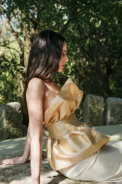 Shell Gold Bustier
